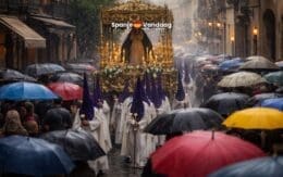 Regen lijkt moeilijk te vermijden tijdens Semana Santa 2026 volgens eerste weersverwachtingen