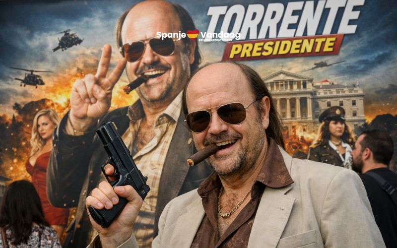 Torrente presidente breekt Spaans bioscooprecord na opvallende premièrestrategie