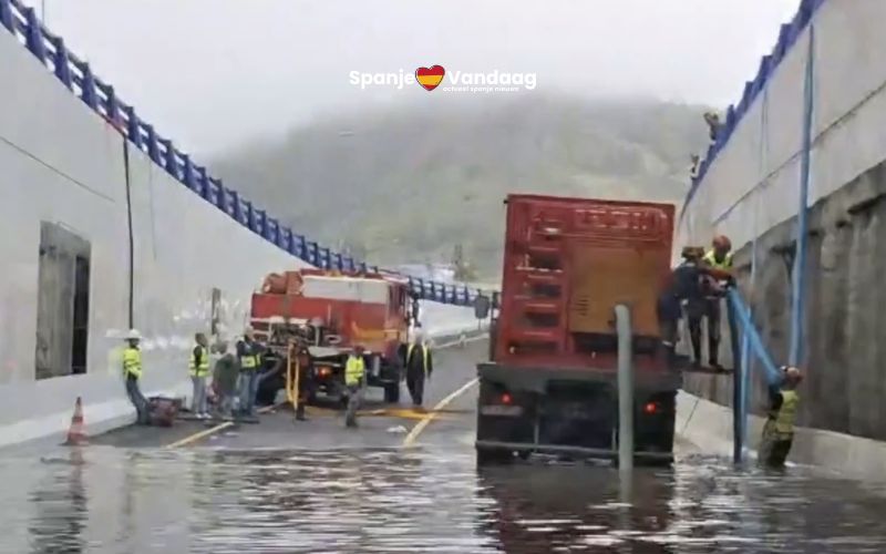 Militair noodteam ingezet op Tenerife na zware storm