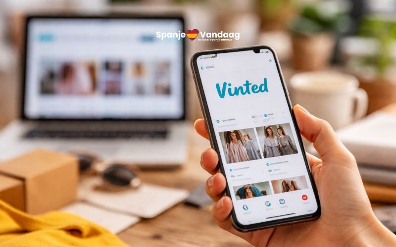 Vinted waarschuwt voor oplichting via nepberichten in Spanje