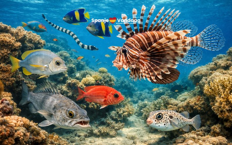 De Middellandse Zee verandert snel door de opkomst van tropische en giftige vissen