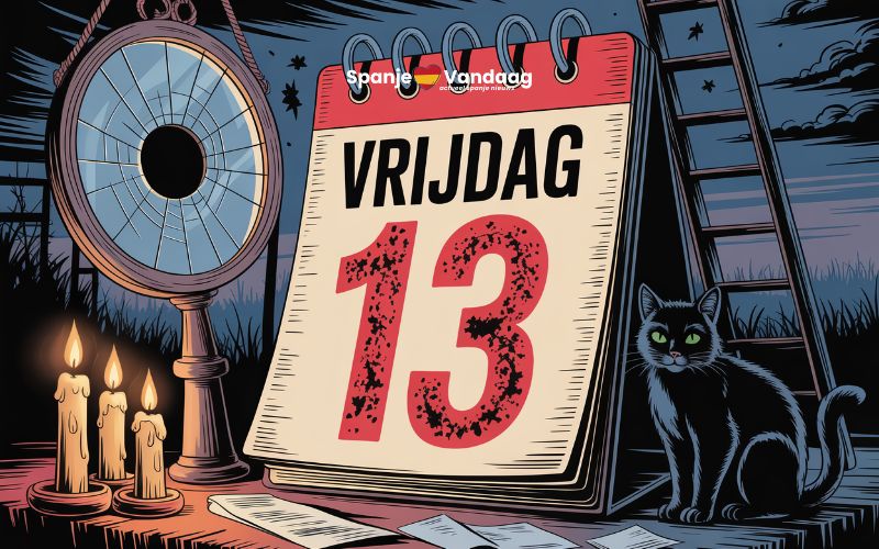 Dit is de reden waarom vrijdag de 13e in Spanje geen ongeluksdag is