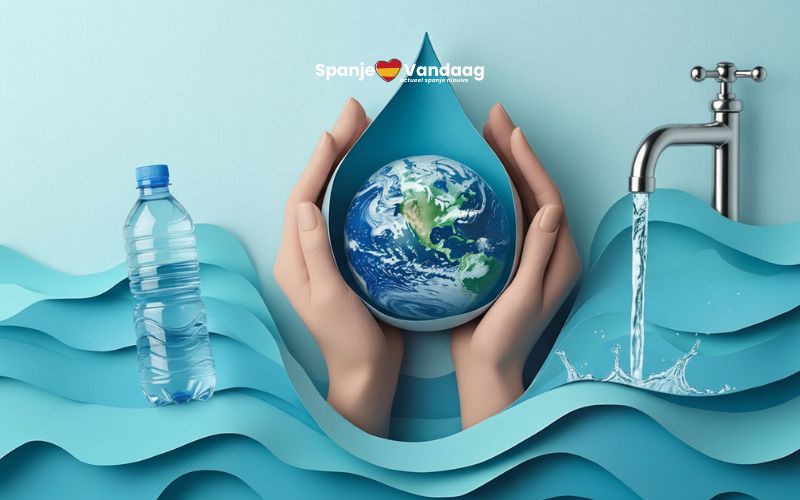 22 maart is Wereldwaterdag met de vraag: drinkwater uit de fles of kraan in Spanje?