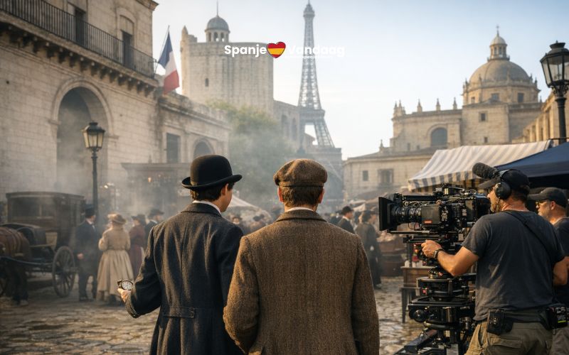 Deze Spaanse stad verandert in Parijs en Istanbul in de serie ‘The Young Sherlock’