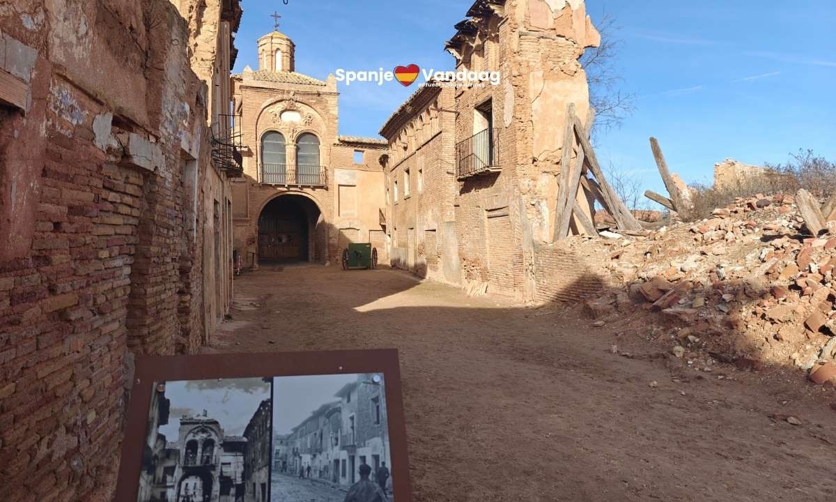 SpanjeVandaag bezoekt > Belchite: het Spaanse spookdorp na de burgeroorlog