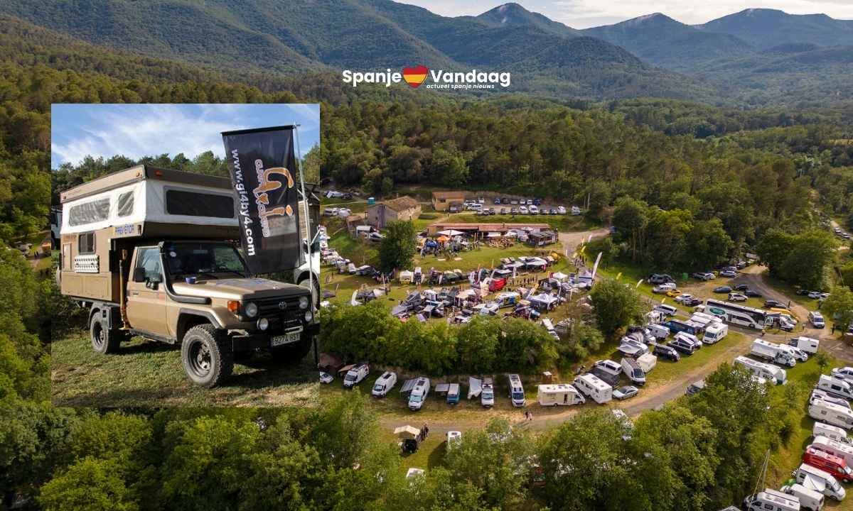 Overland Campers komen bijeen aan de Costa Brava tijdens de dertiende Meeting Camper