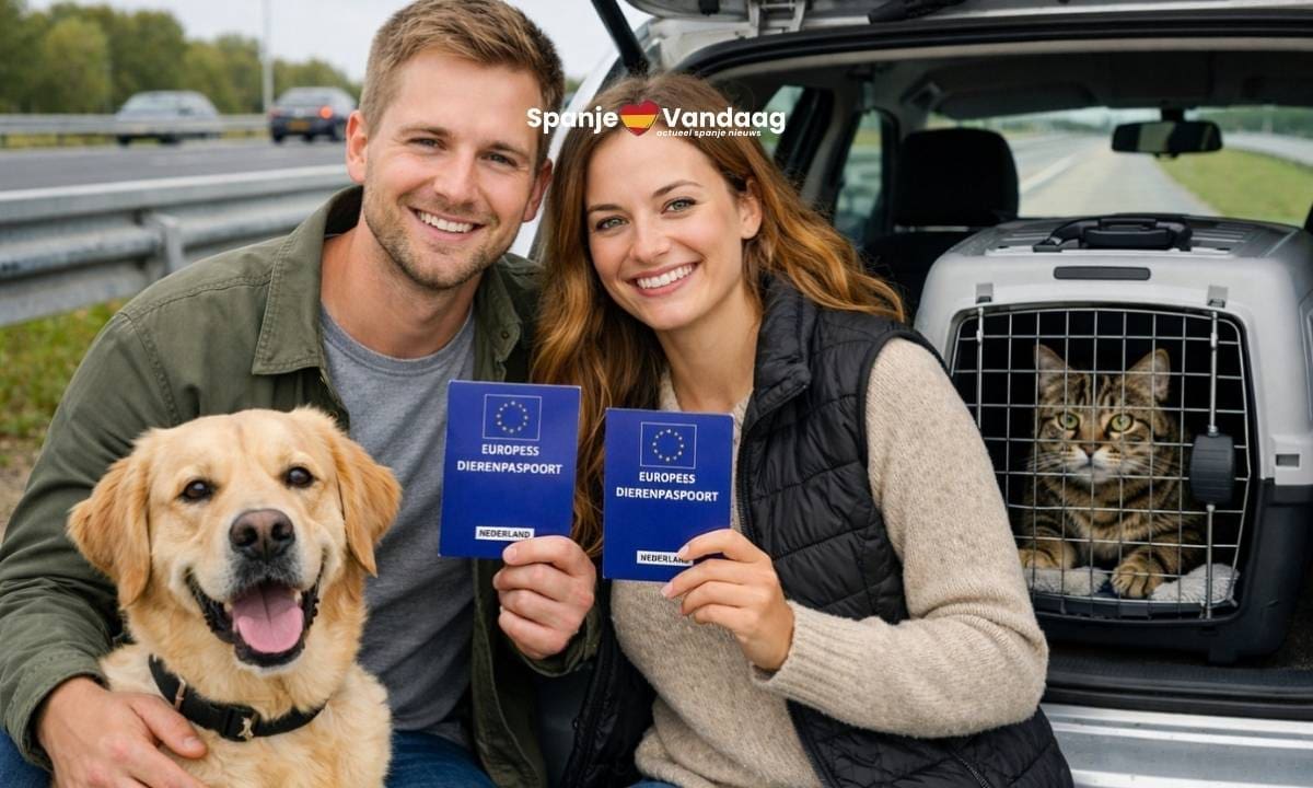 Nieuwe EU-regels per 22 april hebben gevolgen voor reizen naar Spanje met een huisdier (LET OP: rectificatie)