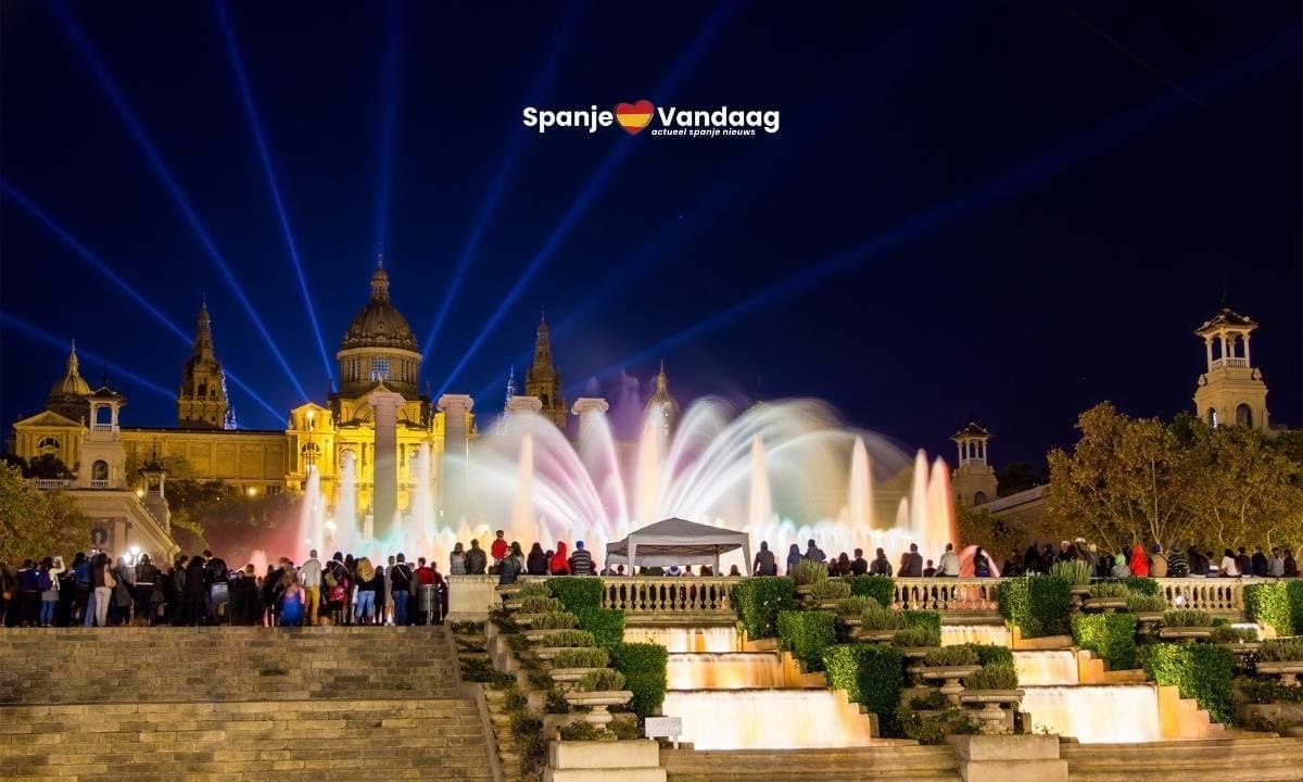 Iconische magische fontein in Barcelona keert terug met verrassend nieuw spektakel