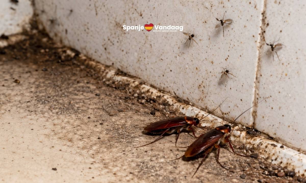 Muggen en kakkerlakken zijn terug en dat merk je nu al in Málaga