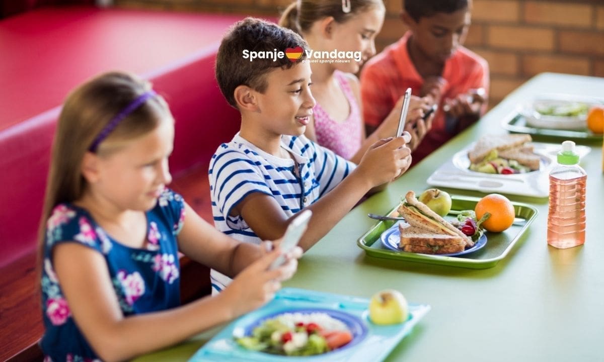 Gezond eten op school in Spanje vanaf nu wettelijk geregeld