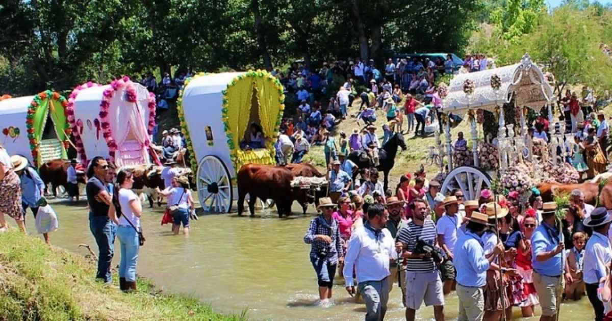 Romería del Rocío brengt duizenden pelgrims samen in Andalusië