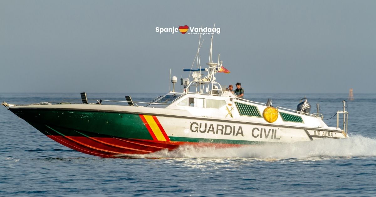 Twee overleden Guardia Civil-agenten na jacht op drugsboot bij Huelva
