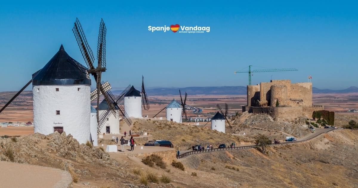 9 en 10 mei 2026 zijn Nationale Molendagen in Nederland, maar de molens in Spanje dan?