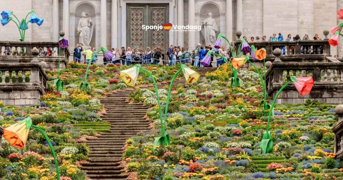 Girona zet oude stad in bloei met Temps de Flors