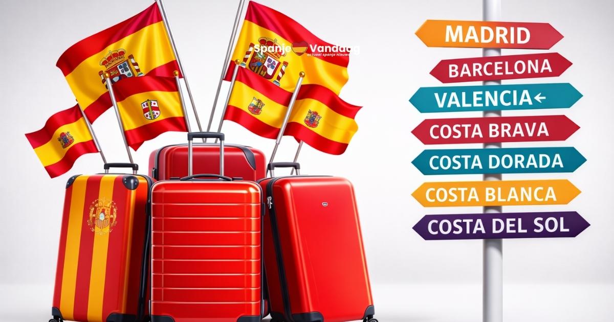 Spanje ontvangt alweer 17,5 miljoen buitenlandse toeristen voor Pasen