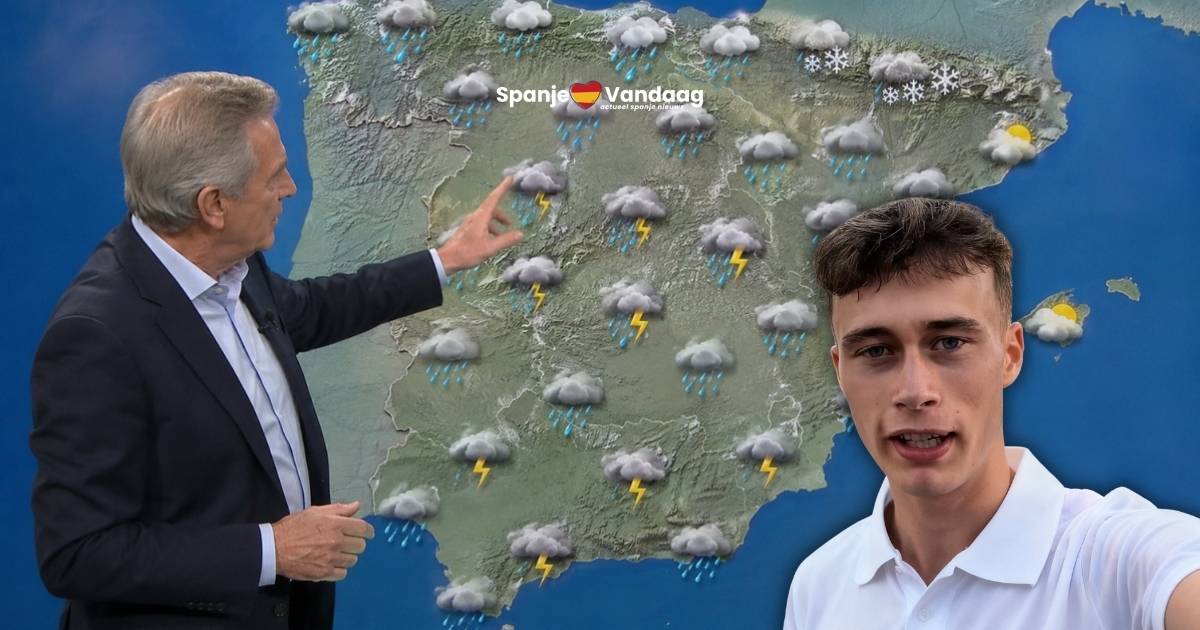 19-jarige weeranalist en Spaanse weerdienst eens over onrustige meimaand