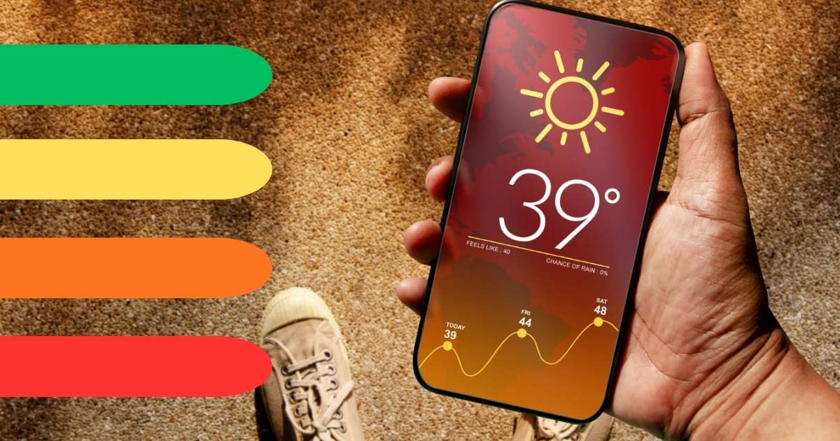 Hittecode in Spanje: wat geel, oranje en rood betekenen