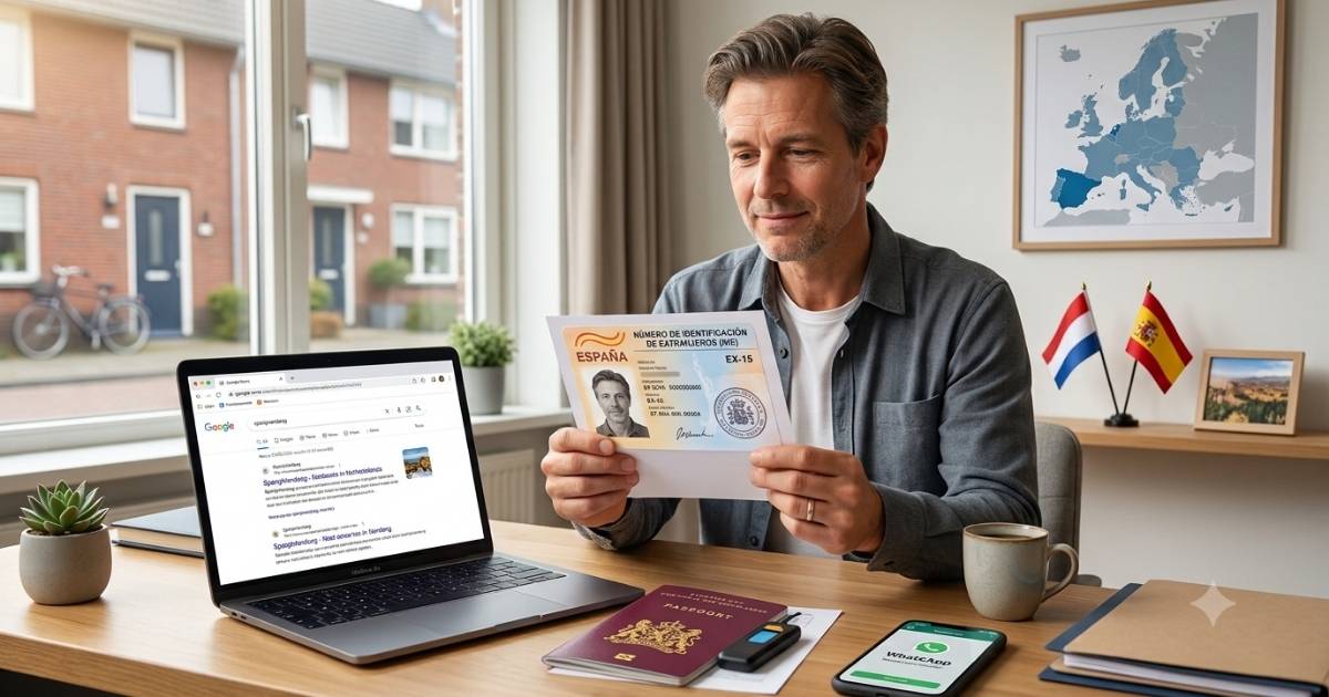 NIE-nummer online aanvragen vanuit Nederland of België: zo werkt het op afstand