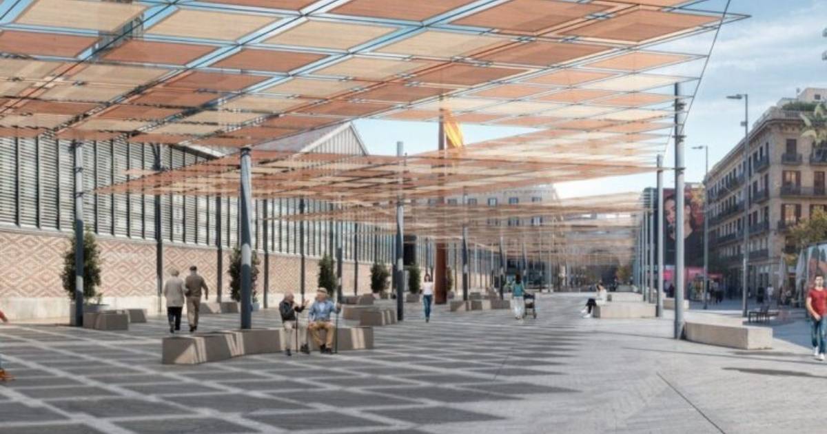 Barcelona krijgt 75 nieuwe schaduwplekken tegen de zomerhitte