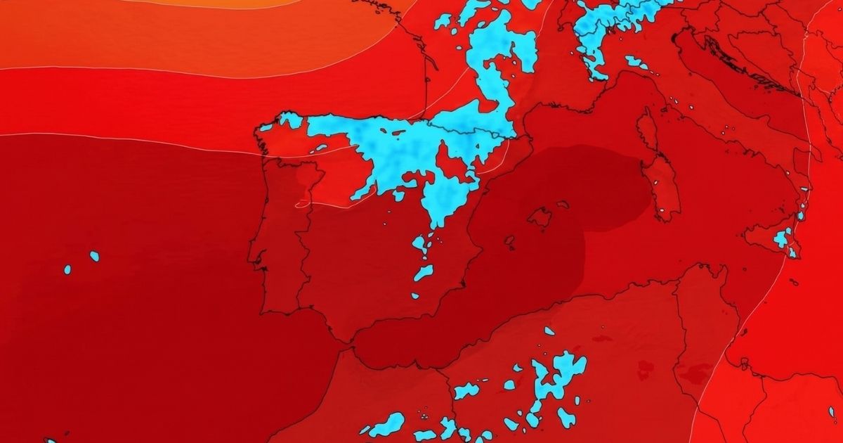 Spanje codes oranje en geel: zware onweersbuien teisteren zondag half Spanje