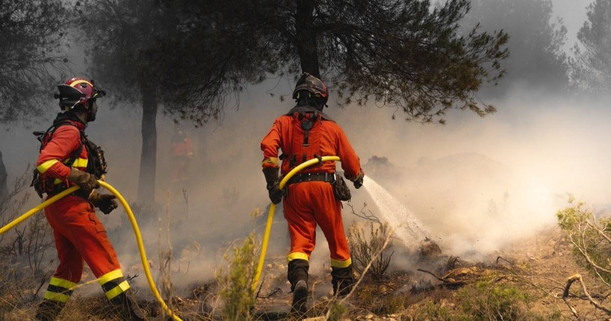 Bosbrand bij Murcia: leger zet 200 militairen in tegen vuur in natuurpark El Valle-Carrascoy