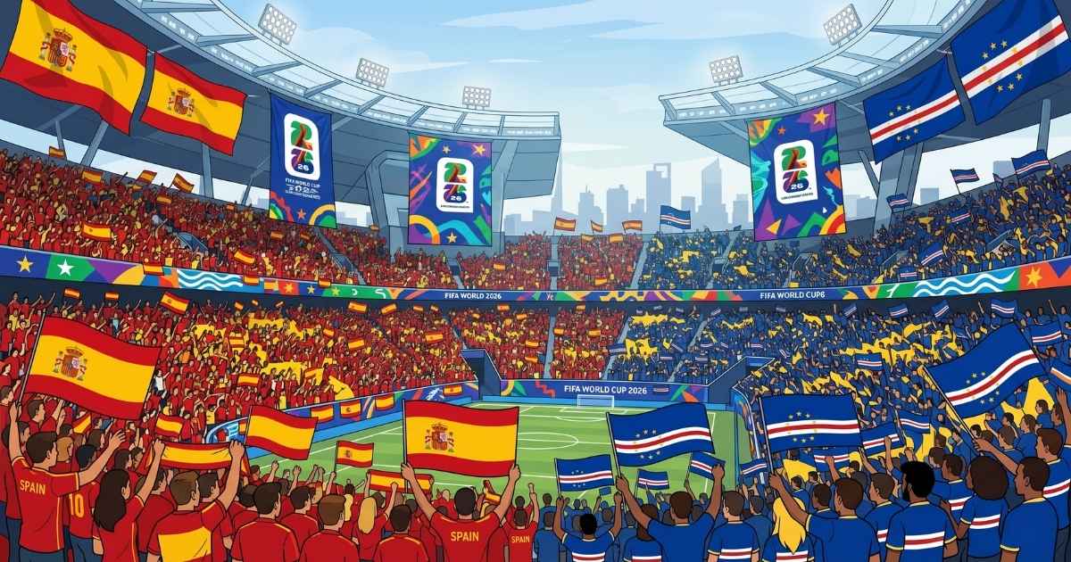 WK 2026: Spanje begint titeljacht tegen Kaapverdië met een 0-0 gelijkspel (UPDATE)