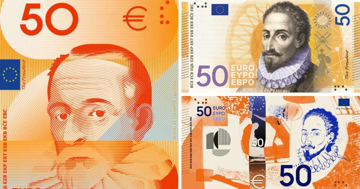 Cervantes op je briefje van vijftig? De ECB kiest tussen cultuur en vogels