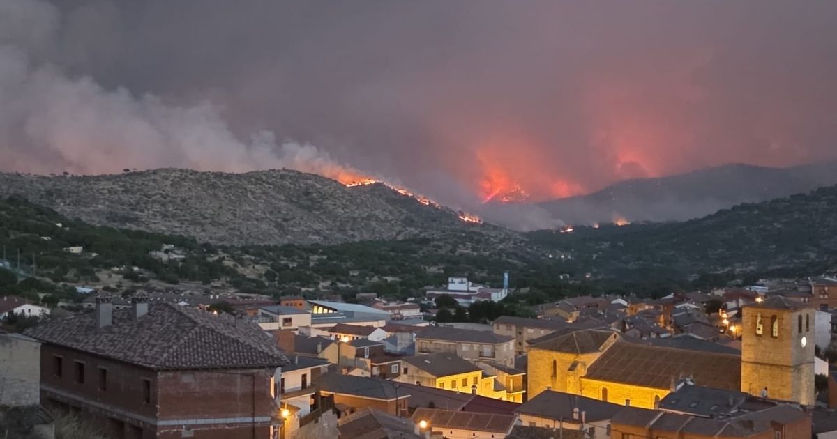 63.000 mensen gevlucht voor bosbranden bij Madrid en Ávila