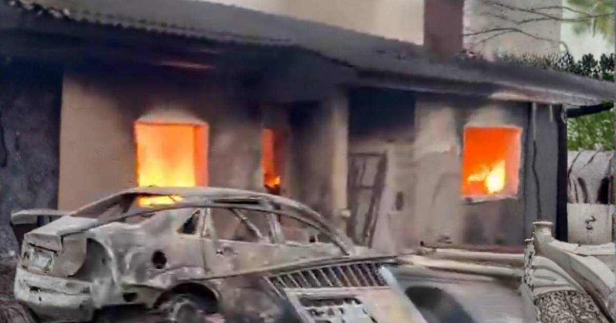 Grote bosbrand in de regio Madrid: 6.000 hectare in brand, 19.000 mensen geëvacueerd