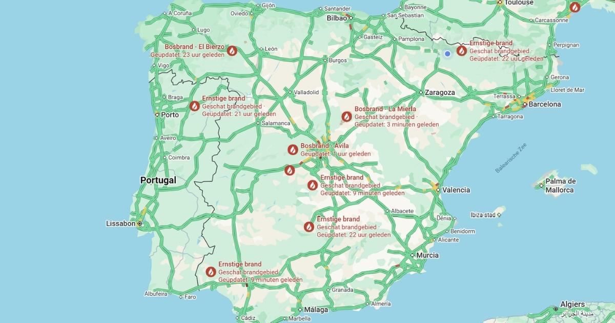 Derde hittegolf eist 151 levens, terwijl er geen einde komt aan het aantal bosbranden in Spanje