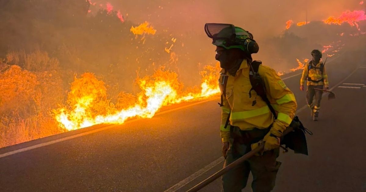 Waarschijnlijk twaalf Belgische en Britse doden bij ergste bosbrand in decennia in Almería (UPDATE)