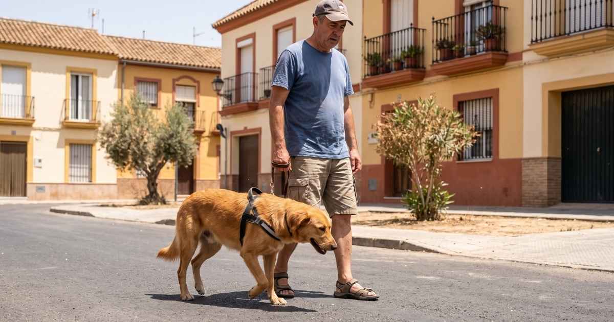 Hond en hittegolf: zo bescherm je de poten tegen heet asfalt