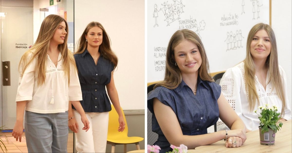 Prinses Leonor verrast met steun aan zus Sofía tijdens eerste toespraak in Zaragoza