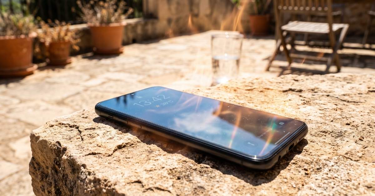 Onverwacht gevolg van hoge temperaturen: telefoon stopt ermee tijdens extreme hitte in Spanje
