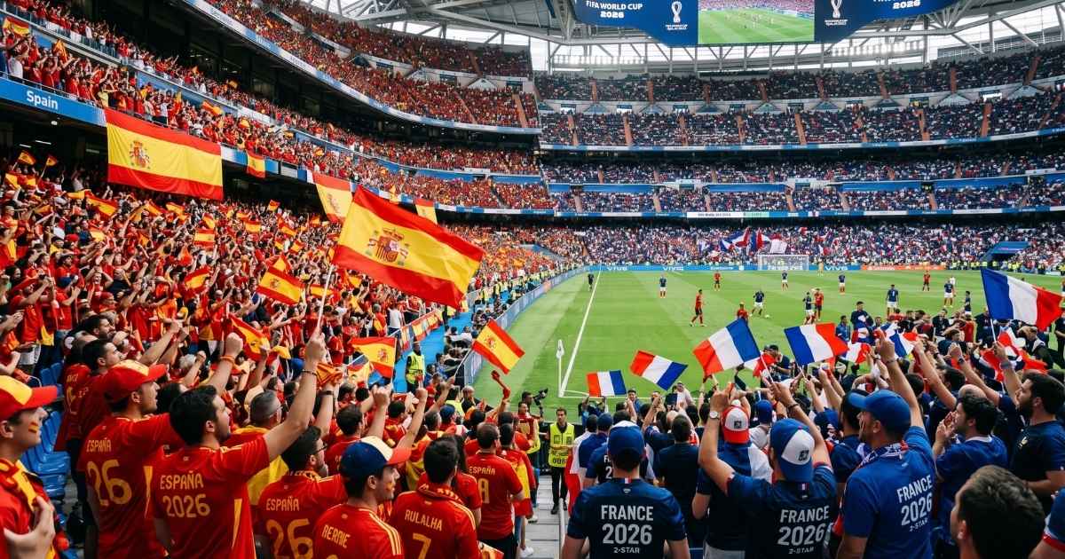 WK 2026: Spanje treft aartsrivaal Frankrijk in spannende halve finale