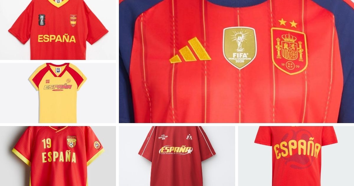 Zara, H&M en Bershka verkopen massaal rode shirts na WK-titel Spanje