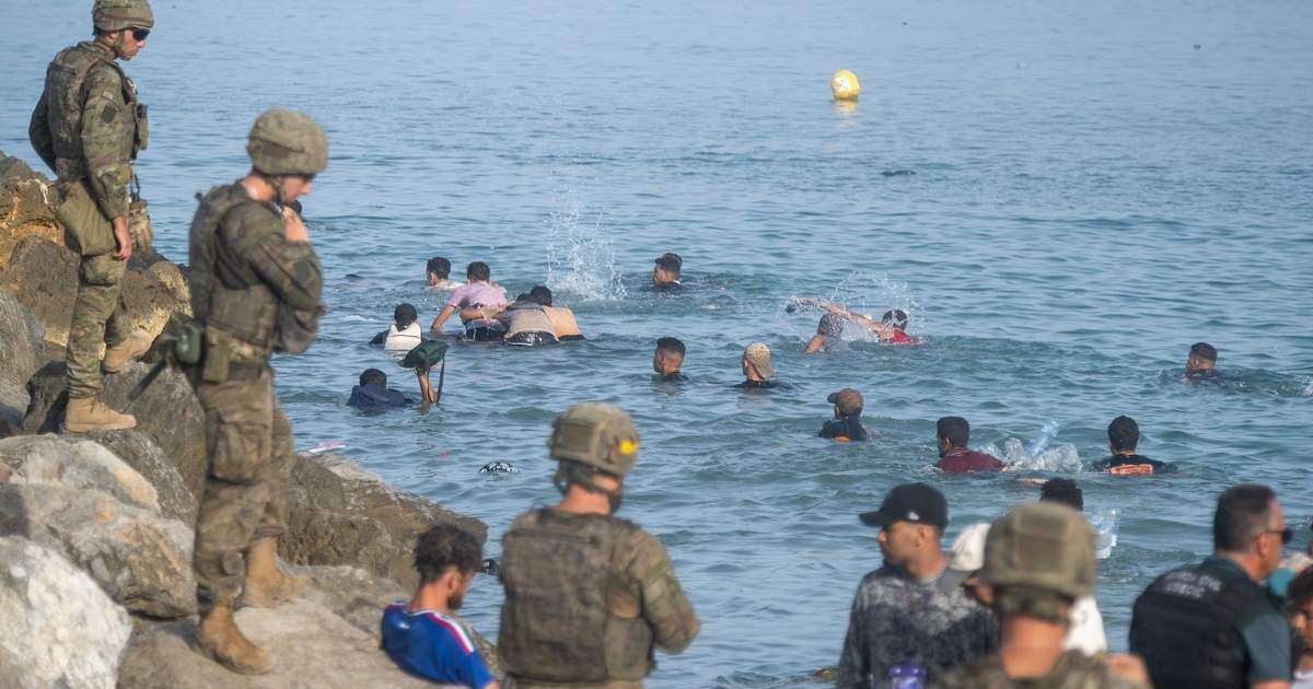 Ceuta-crisis: nepnieuws op TikTok en hoe dat 60.000 mensen de zee in joeg bij Ceuta