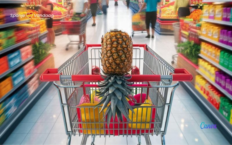 In de Mercadona op zoek naar de partner van je dromen met een omgekeerde ananas