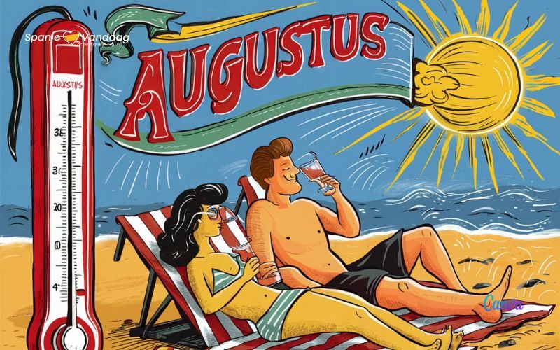 Augustus 2024 was in Spanje de warmste augustusmaand sinds begin van de metingen