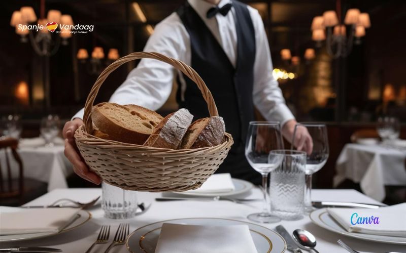 Mogen restaurants zomaar een mandje brood in rekening brengen in Spanje?