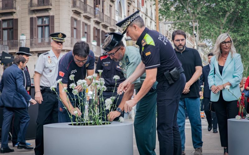 17A: herdenking zeven jaar na terroristische aanslagen in Barcelona en Cambrils