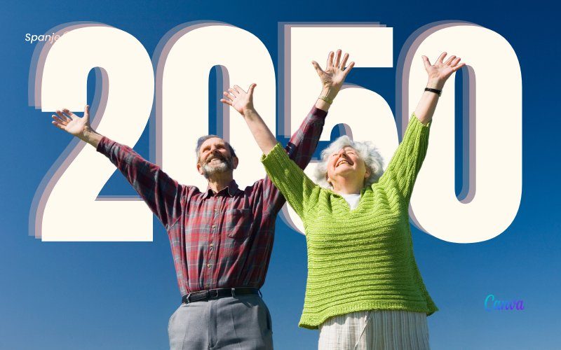 Toekomstige levensverwachting en gezondheidstoestand in Spanje in 2050