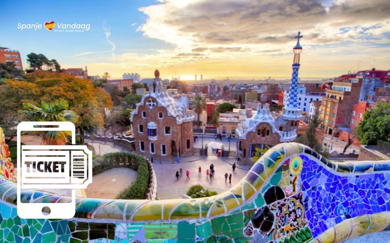 Park Güell kan vanaf 1 juli alleen nog bezocht worden met online entreekaarten