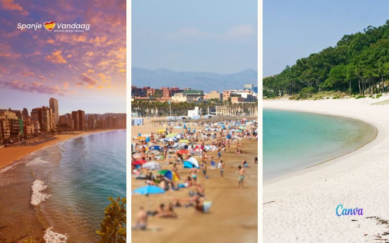 Overzicht van de warmste en koudste stranden van Spanje