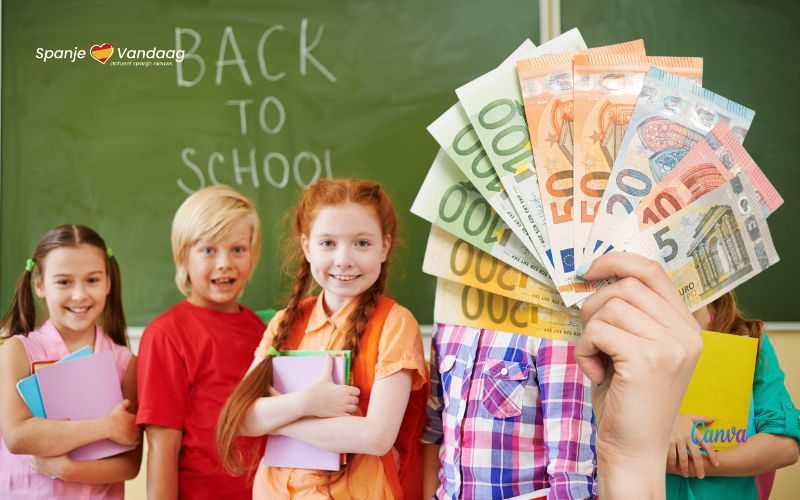 Het nieuwe schooljaar en de financiële ondersteuning voor Spaanse gezinnen