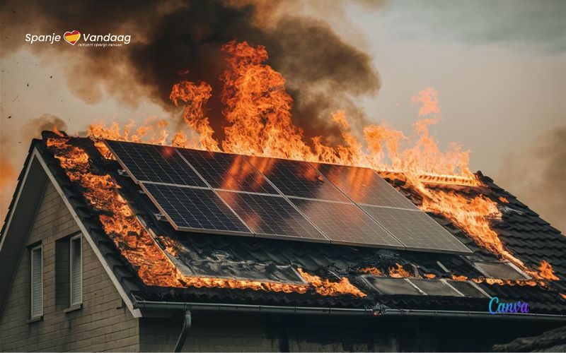 Meer dan 1000 branden afgelopen twee jaar bij zonnepaneel installaties in Spanje